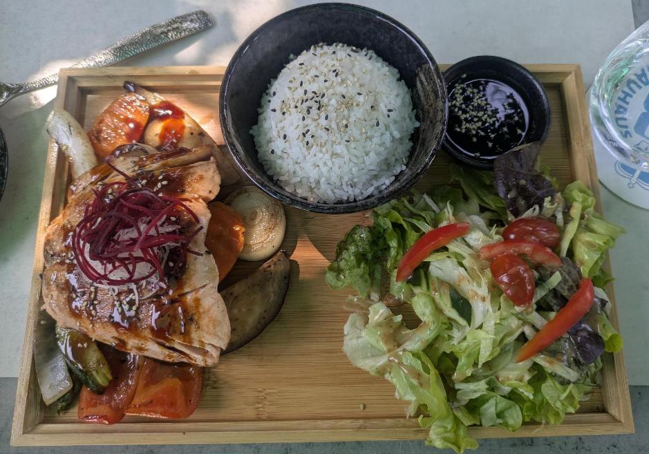Gegrillter Lachs